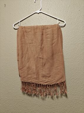 Versatile Women's Pashmina Scarf in Dusty Rose
